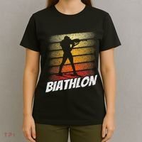 Biathlon Biathlete Biathlons Sports T-Shirt thumb 4