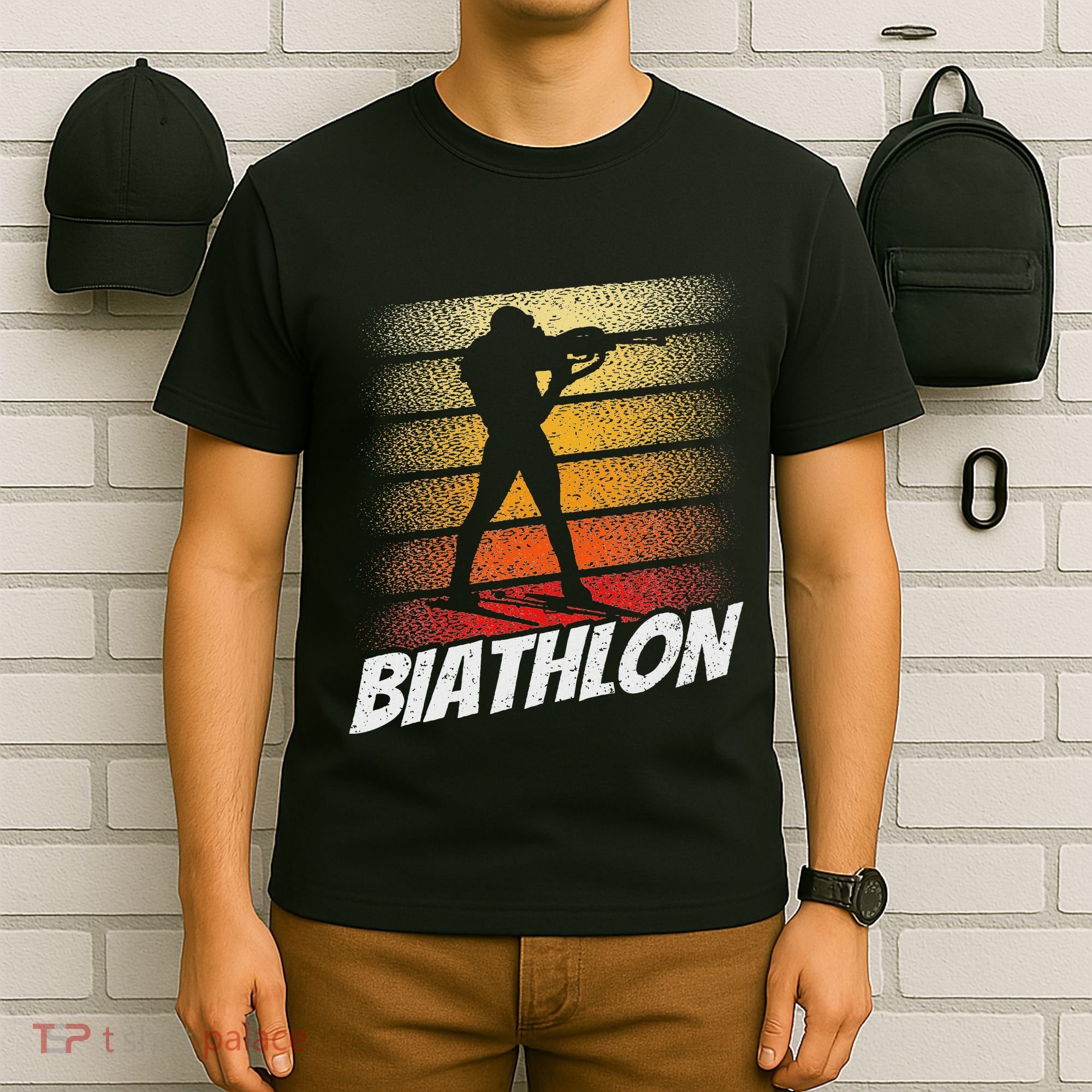 Biathlon Biathlete Biathlons Sports T-Shirt