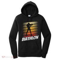 Biathlon Biathlete Biathlons Sports Women's Hoodie thumb 0