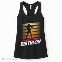 Biathlon Biathlete Biathlons Sports Women's Tank Top thumb 0