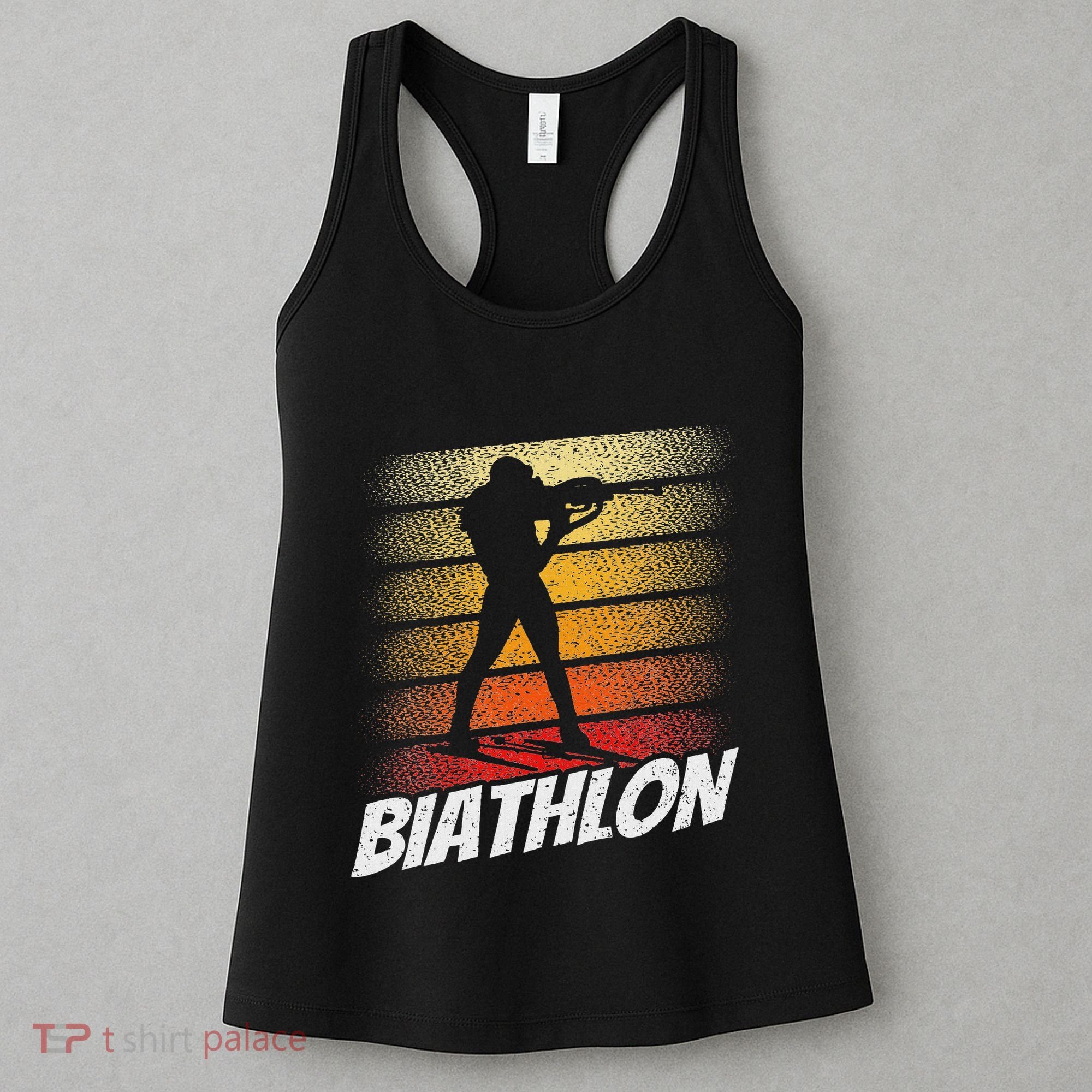 Biathlon Biathlete Biathlons Sports Women's Tank Top