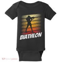 Biathlon Biathlete Biathlons Sports Baby Bodysuit thumb 0