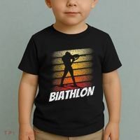 Biathlon Biathlete Biathlons Sports Toddler T-Shirt thumb 2