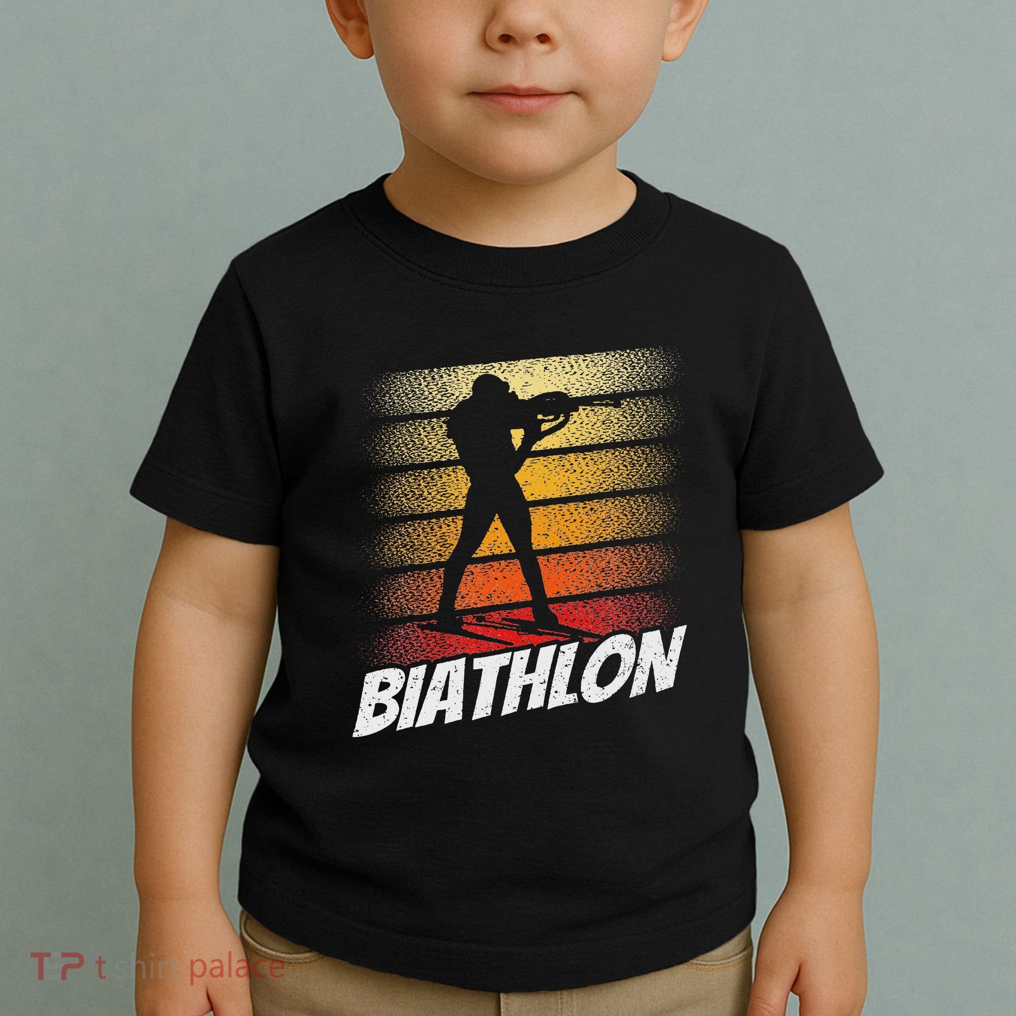 Biathlon Biathlete Biathlons Sports Toddler T-Shirt