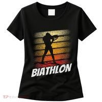 Biathlon Biathlete Biathlons Sports Women's T-Shirt thumb 0