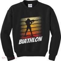 Biathlon Biathlete Biathlons Sports Kids Sweatshirt thumb 0
