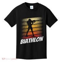 Biathlon Biathlete Biathlons Sports Kids T-Shirt thumb 0