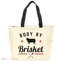 Bbq Body By Brisket Grilling Or Smoking Meat Tote Bag thumb 0