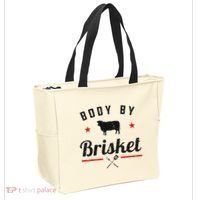 Bbq Body By Brisket Grilling Or Smoking Meat Tote Bag thumb 2