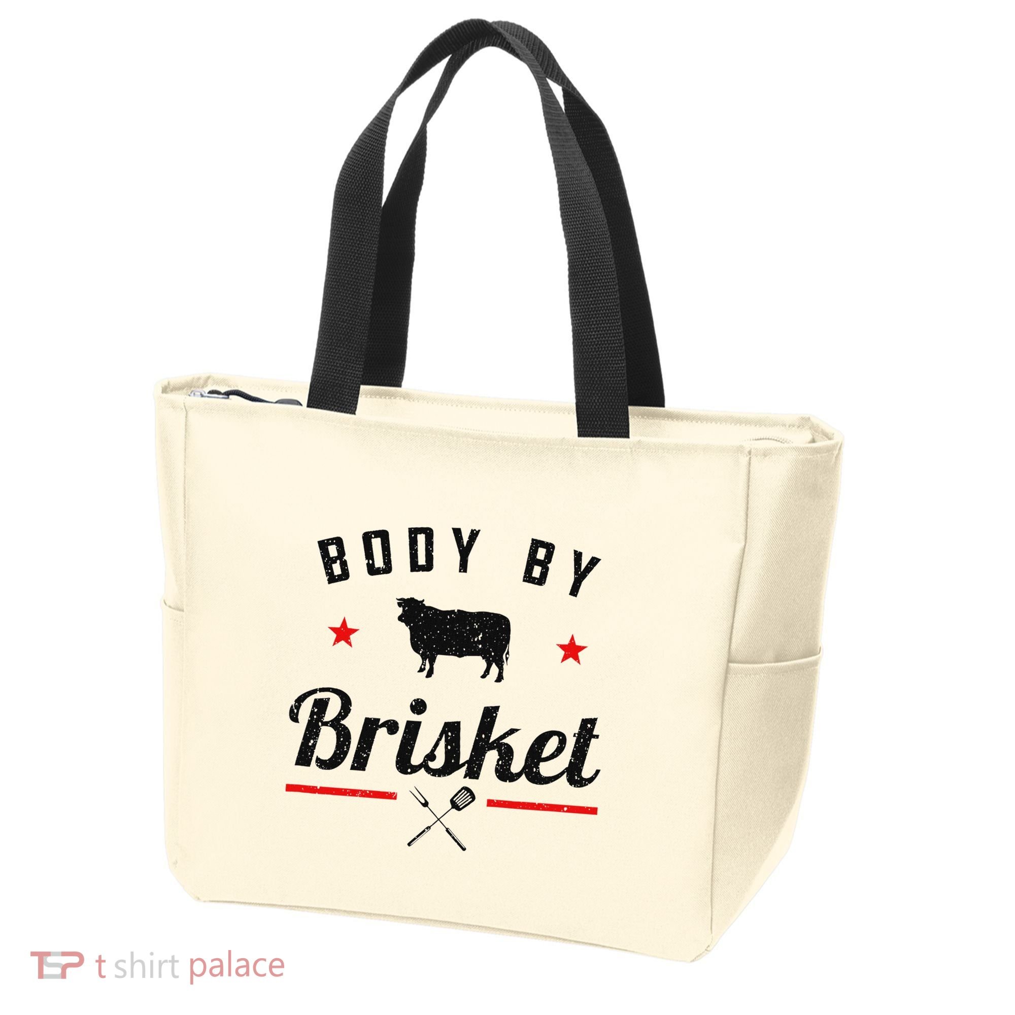 Bbq Body By Brisket Grilling Or Smoking Meat Tote Bag