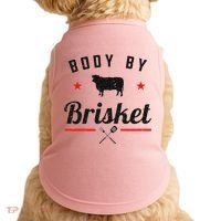 Bbq Body By Brisket Grilling Or Smoking Meat Doggie Tank thumb 0