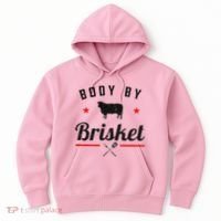 Bbq Body By Brisket Grilling Or Smoking Meat Hoodie thumb 0