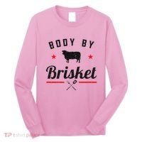 Bbq Body By Brisket Grilling Or Smoking Meat Long Sleeve Shirt thumb 0