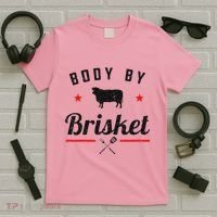 Bbq Body By Brisket Grilling Or Smoking Meat T-Shirt thumb 5
