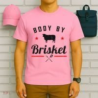 Bbq Body By Brisket Grilling Or Smoking Meat T-Shirt thumb 6