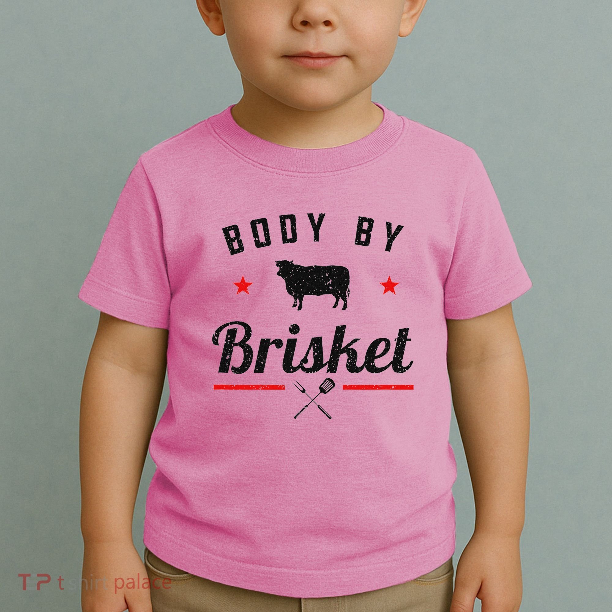 Bbq Body By Brisket Grilling Or Smoking Meat Toddler T-Shirt