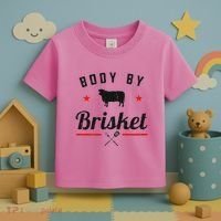 Bbq Body By Brisket Grilling Or Smoking Meat Toddler T-Shirt thumb 3