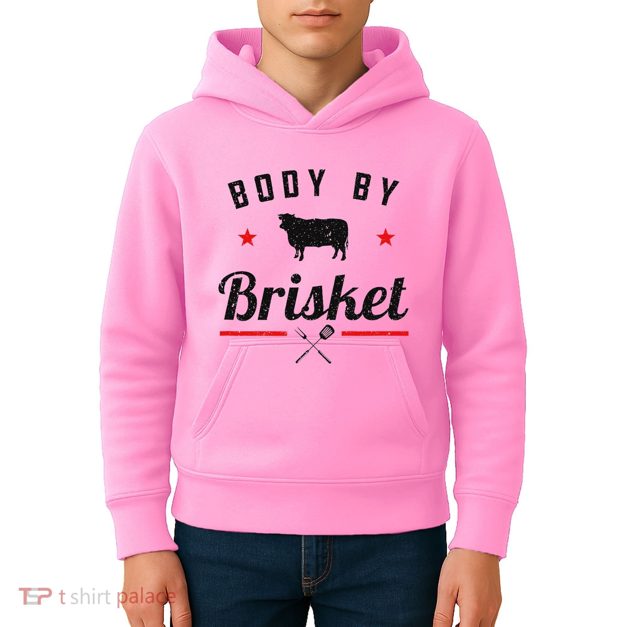 Bbq Body By Brisket Grilling Or Smoking Meat Kids Hoodie