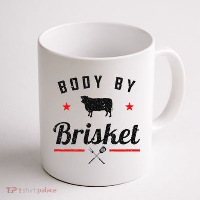 Bbq Body By Brisket Grilling Or Smoking Meat Coffee Mug back
