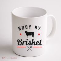 Bbq Body By Brisket Grilling Or Smoking Meat Coffee Mug thumb 1