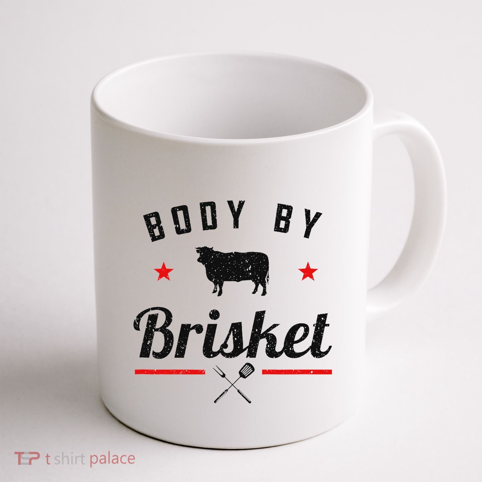 Bbq Body By Brisket Grilling Or Smoking Meat Coffee Mug