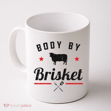 Bbq Body By Brisket Grilling Or Smoking Meat Coffee Mug