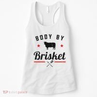 Bbq Body By Brisket Grilling Or Smoking Meat Women's Tank Top thumb 0