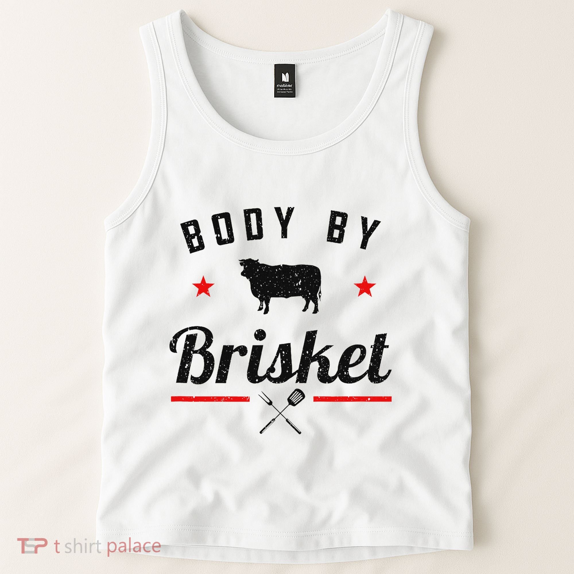 Bbq Body By Brisket Grilling Or Smoking Meat Tank Top