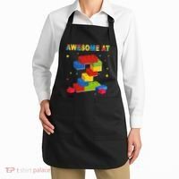 Building Blocks Bricks 2 Years Old Awesome 2nd Birthday Apron thumb 2