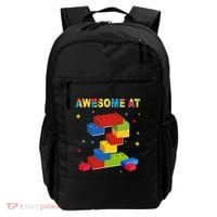 Building Blocks Bricks 2 Years Old Awesome 2nd Birthday Backpack thumb 0