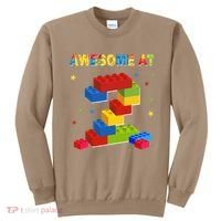 Building Blocks Bricks 2 Years Old Awesome 2nd Birthday Sweatshirt thumb 0
