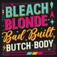 Beach Blonde Bad Built Butch Body Funny Council Bucket Hat thumb 4