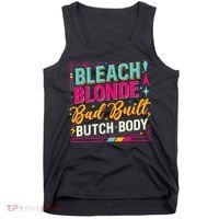 Beach Blonde Bad Built Butch Body Funny Council Tank Top thumb 0
