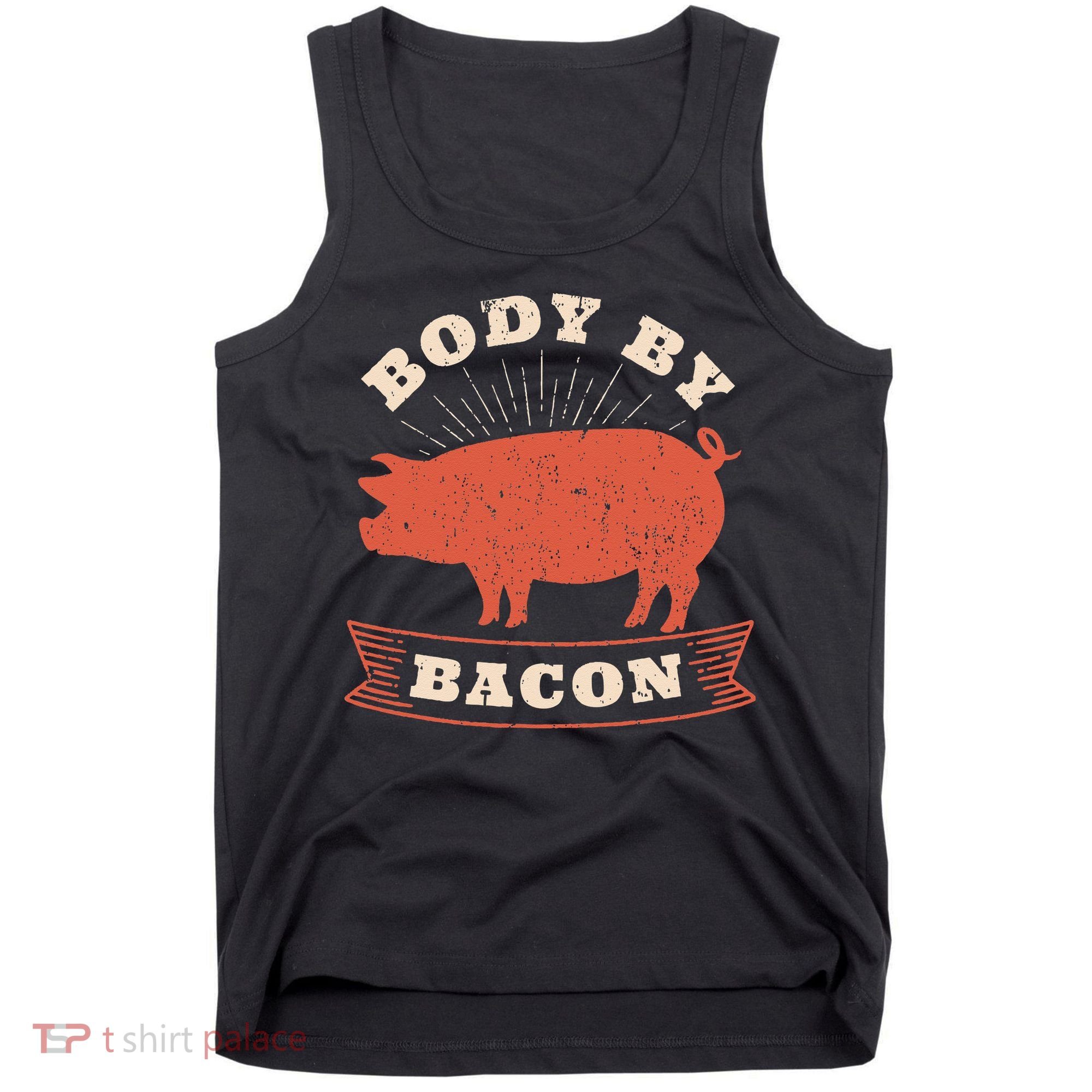 Body By Bacon For Low Carb High Fat Ketogenic Diet Tank Top