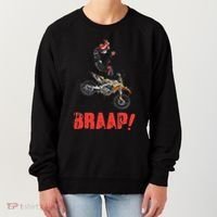 Braap Brap Braaap Dirt Bike Motorcross Women's Sweatshirt thumb 0