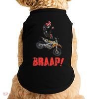 Braap Brap Braaap Dirt Bike Motorcross Doggie Tank thumb 0