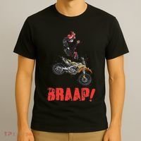 Braap Brap Braaap Dirt Bike Motorcross T-Shirt thumb 3