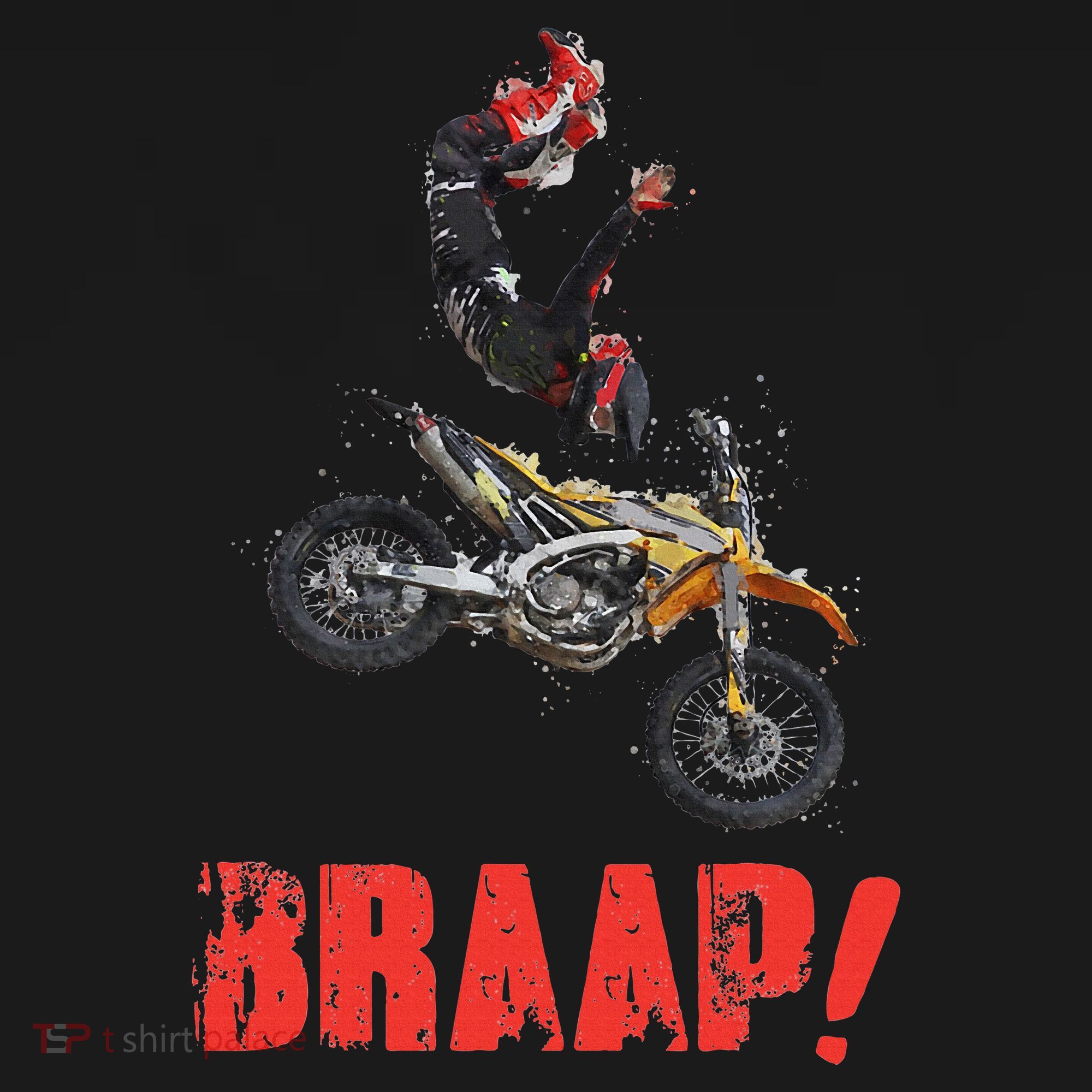 Braap Brap Braaap Dirt Bike Motorcross Women's Hoodie