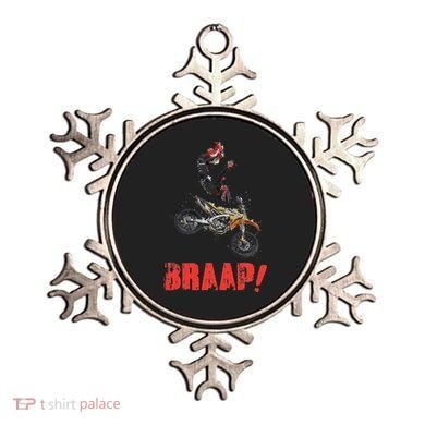 Braap Brap Braaap Dirt Bike Motorcross Ornament