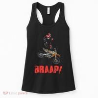 Braap Brap Braaap Dirt Bike Motorcross Women's Tank Top thumb 0