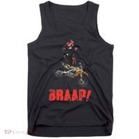 Braap Brap Braaap Dirt Bike Motorcross Tank Top thumb 0