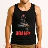 Braap Brap Braaap Dirt Bike Motorcross Tank Top thumb 3