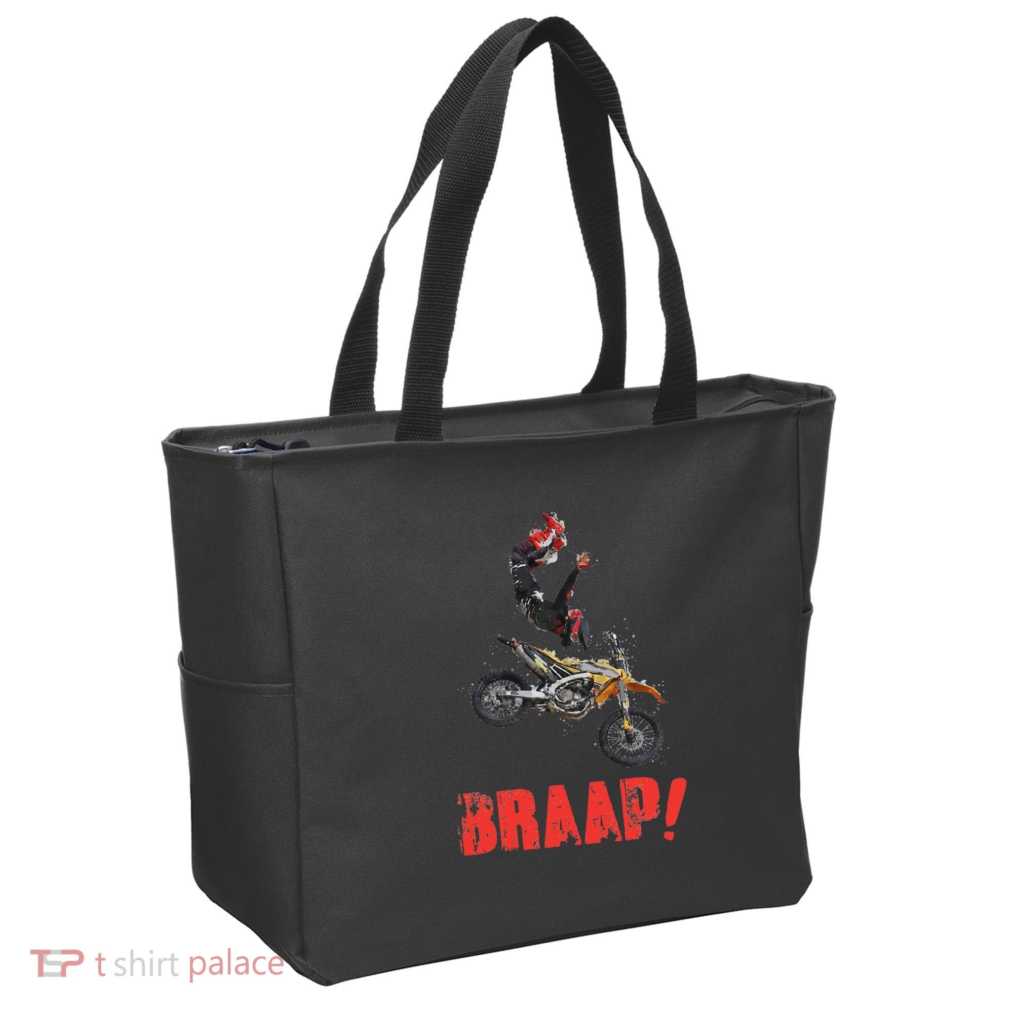 Braap Brap Braaap Dirt Bike Motorcross Tote Bag