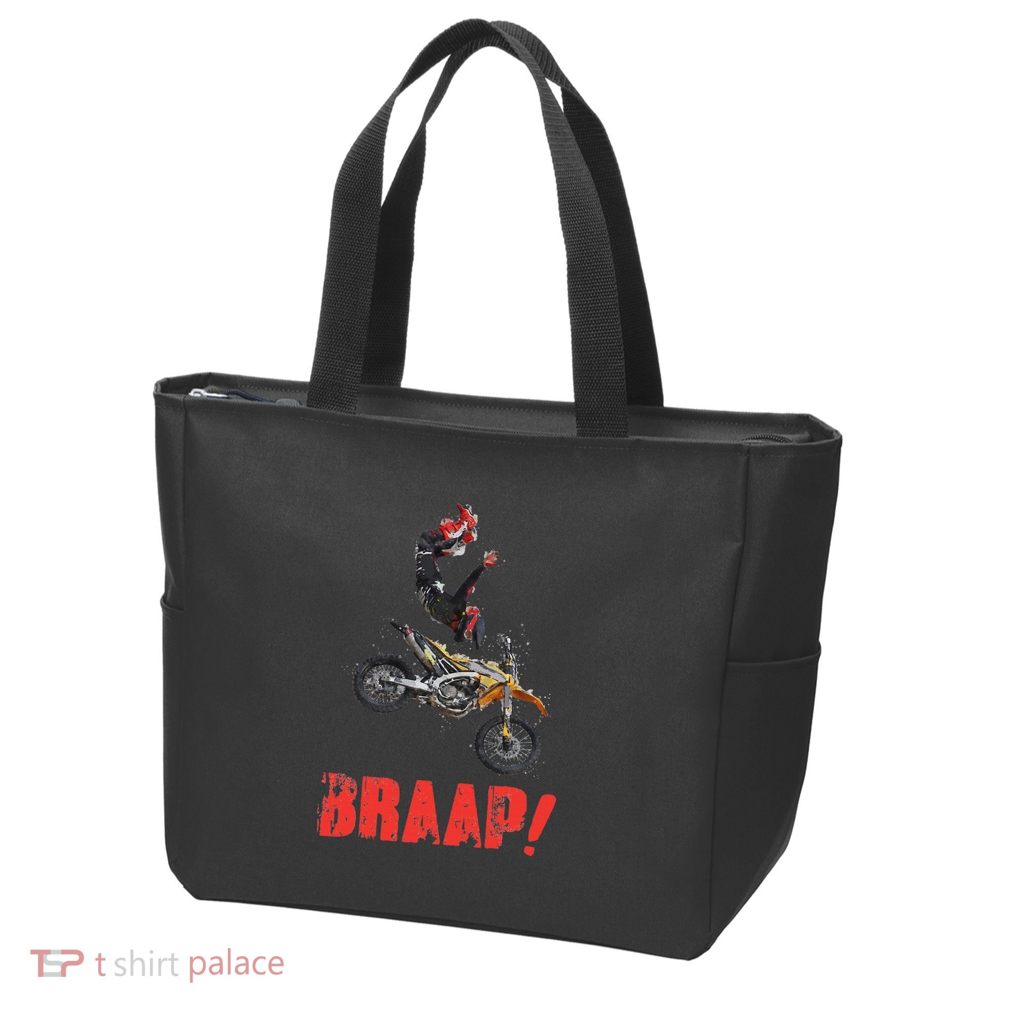 Braap Brap Braaap Dirt Bike Motorcross Tote Bag