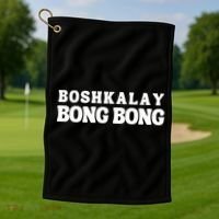 Boshkalay Bong Bong Groovy Golf Towel thumb 1