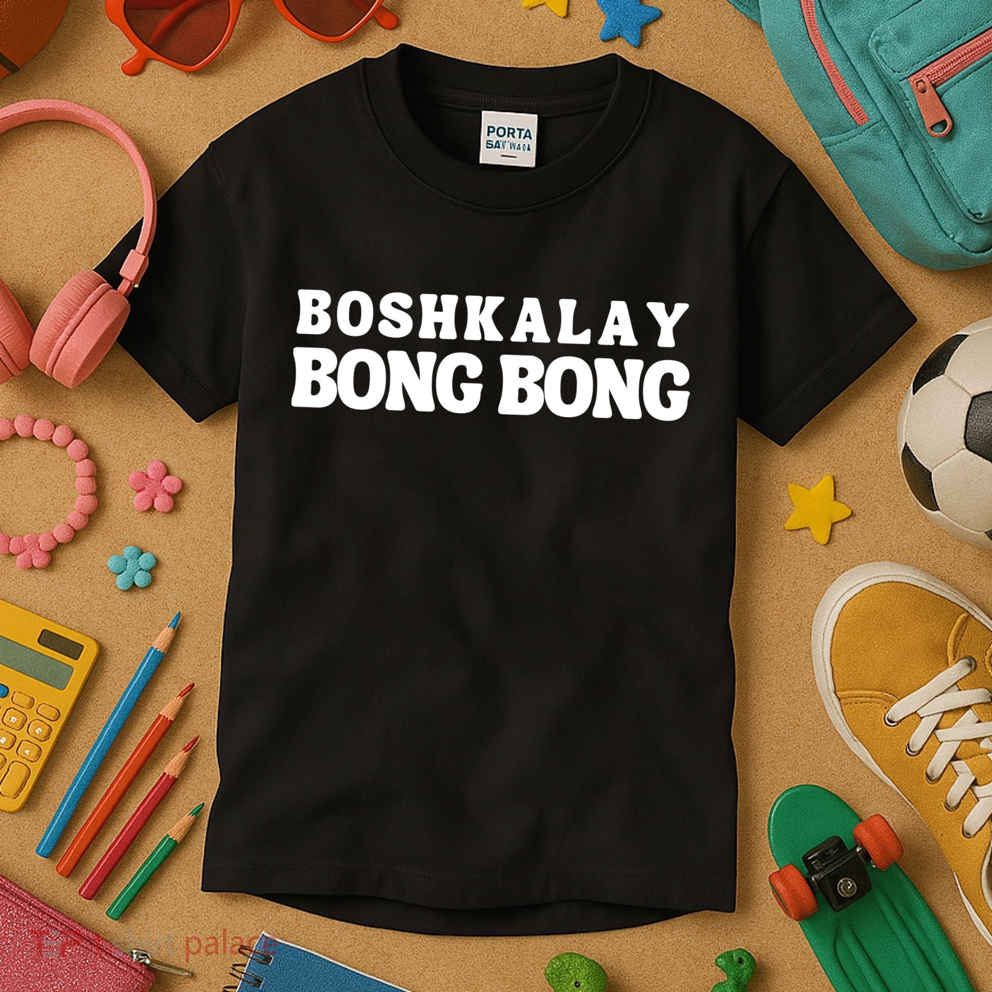 Boshkalay Bong Bong Groovy Kids T-Shirt