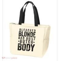 Bleached Blonde Bad Built Butch Body Meme Tote Bag thumb 3