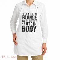Bleached Blonde Bad Built Butch Body Meme Apron thumb 2