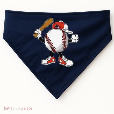 Baseball Boy USA-Made Doggie Bandana