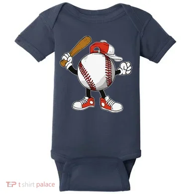 Baseball Boy Baby Bodysuit